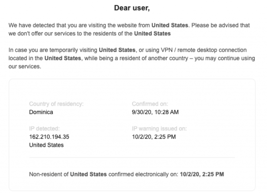 Coin Market Pro: How We Protect Users’ Funds And Comply With AML Guidance - screen shot 2020 10 06 at 2.50.34 pm 1024x739